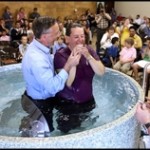 New Life's First Baptismal Service
