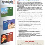Baptist Builders Club April 2010 Newsletter